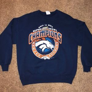 Vintage Denver Broncos Crew Neck
